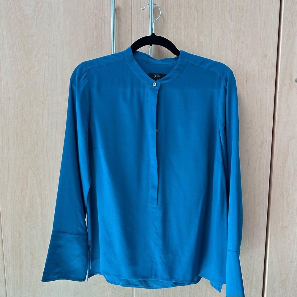 Silk Pullover J. Crew